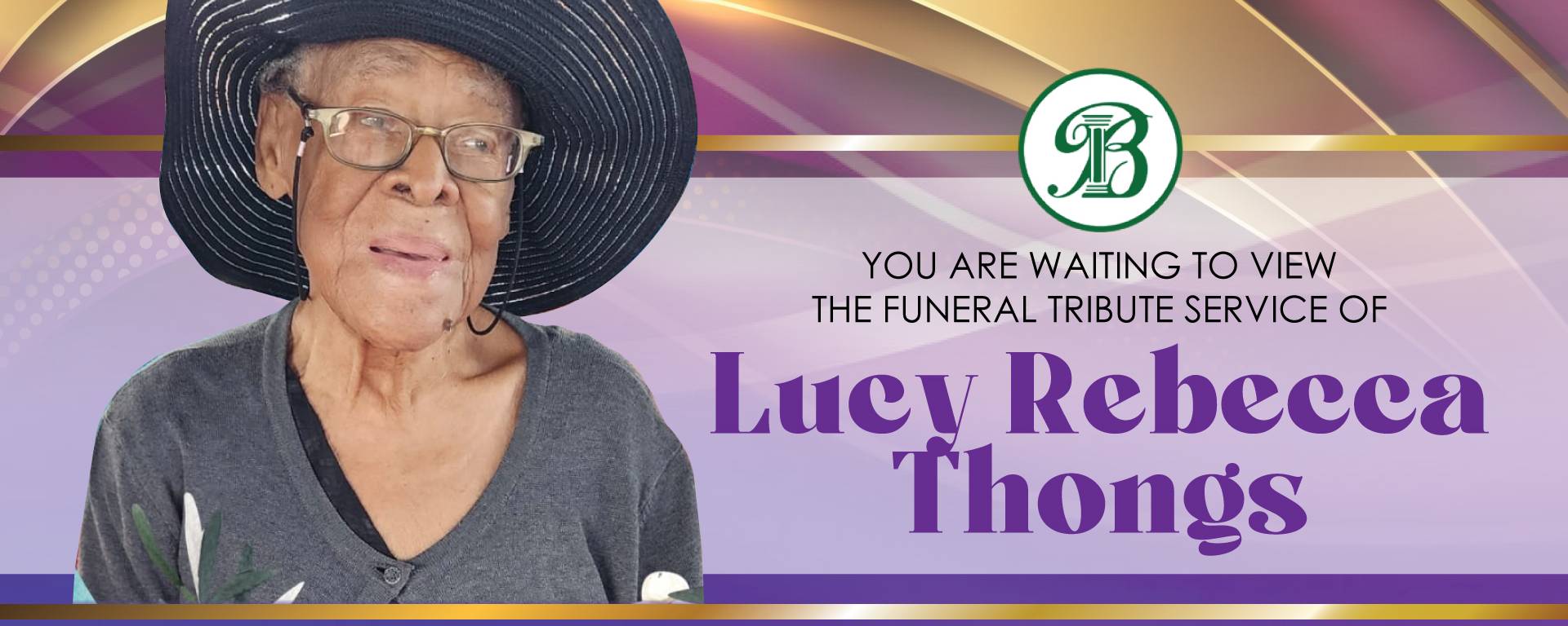 Lucy Rebecca Thongs - Belgroves Funeral Home