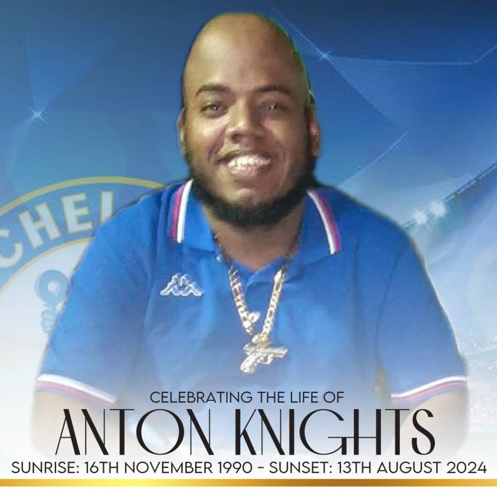 Death announcement photo of Anton Knights by Belgroves, an affordable funeral home. Honoring their life and legacy.