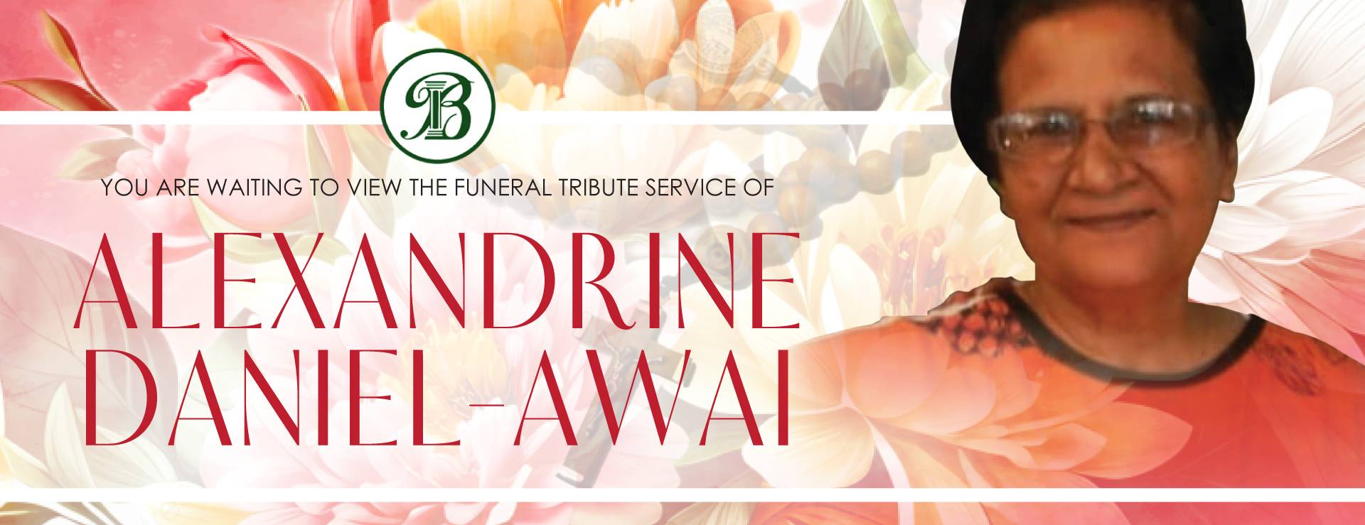 Alexandrine Daniel-Awai - Belgroves Funeral Home